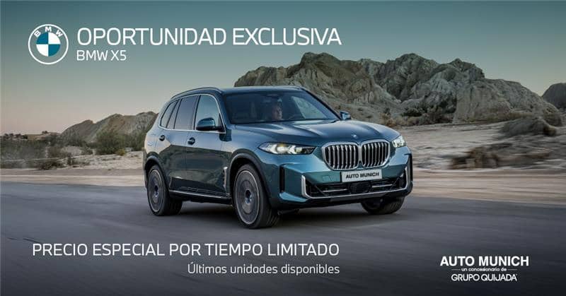BMW X5 xDrive 40i - Auto Munich Grupo Quijada