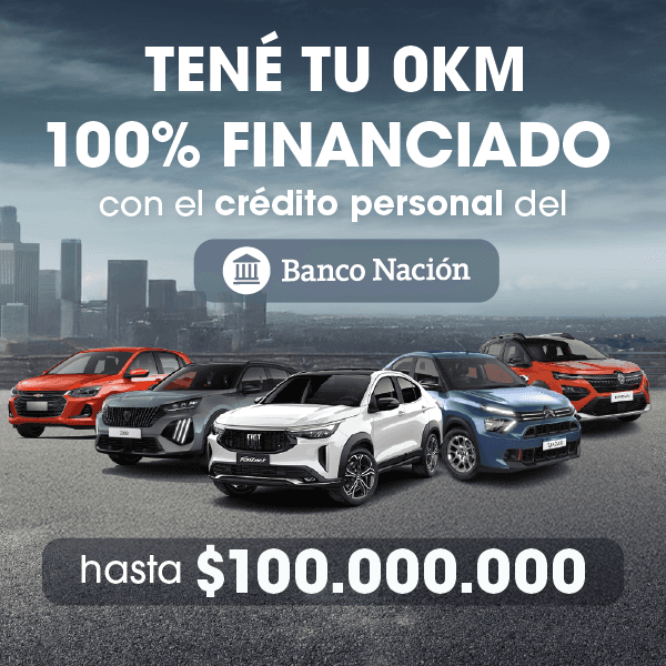 Financiación 100% Banco Nación - Auto completamente financiado