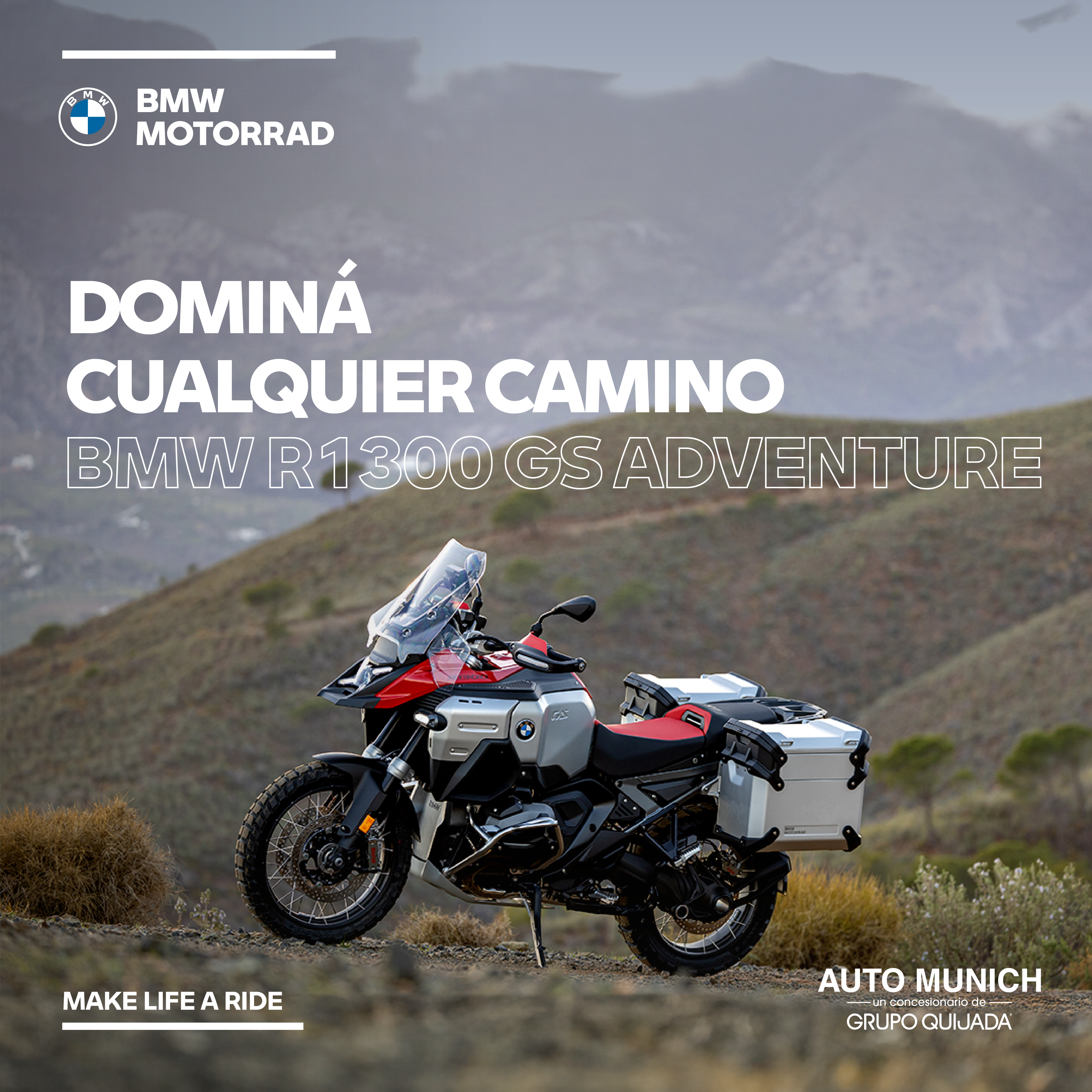 BMW R 1300 GS Adventure - BMW Motorrad Auto Munich